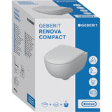 Geberit Renova Compact wandcloset glans wit