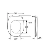 Grohe - Bau Zitting & Deksel Soft-Close