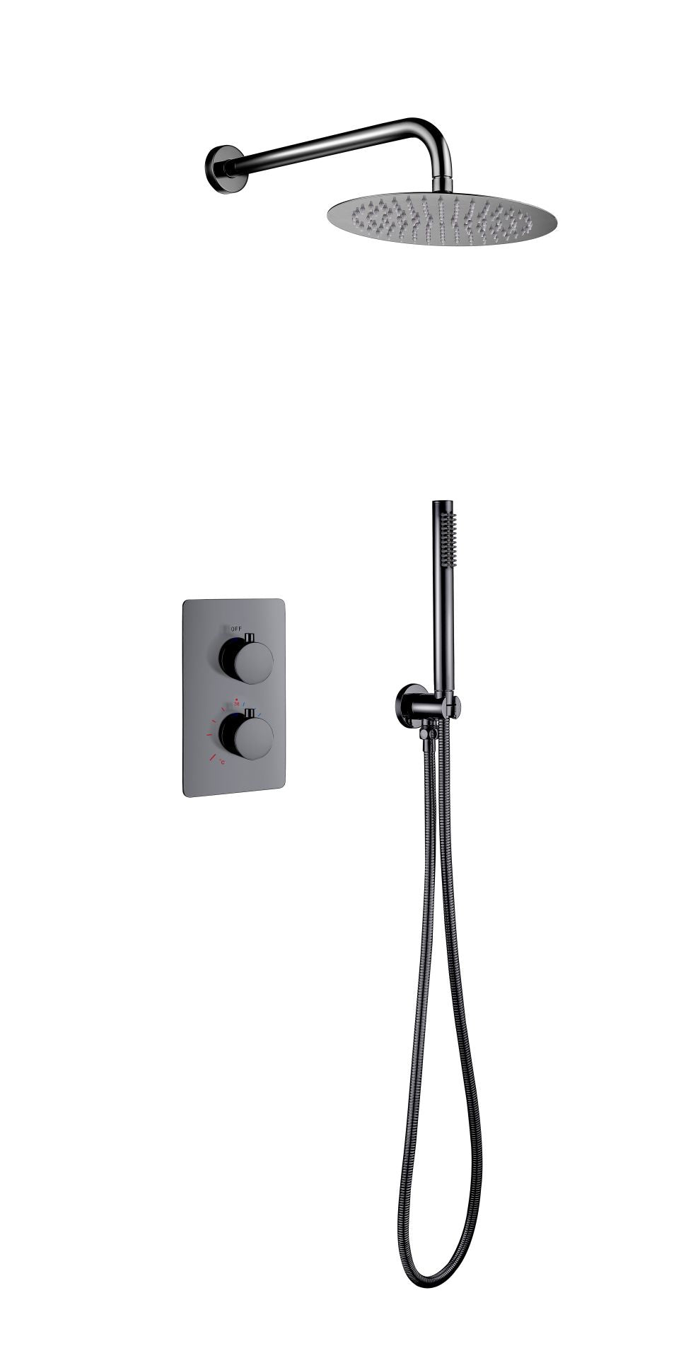 Aloni Inbouw Regendouche Thermostatische Met Wandarm