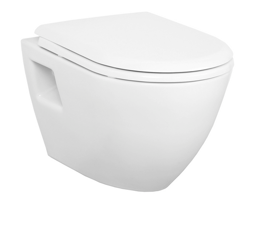 Creavit - Design Ophang Wc Wit - Zonder Sproeier (bidet) -  zonder zitting 1020