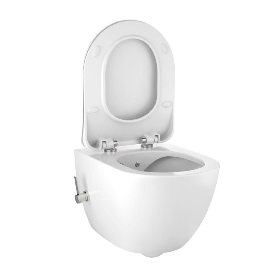 Creavit rimoff ophang wc met bidet warm/koud water - mat