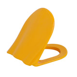 Creavit - Ducky duroplast wc zitting - Soft-Close - Quick release - geel