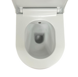 Aloni Design Randloos Hangtoilet Met Bidet Wit Zonder Zitting