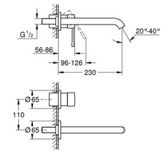 Grohe Essence New, Inbouwmengkraan