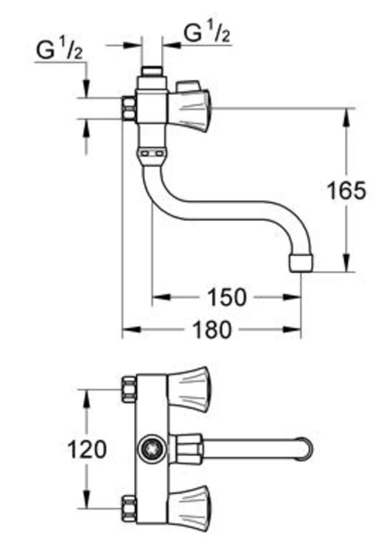 Grohe Douchemengkraan