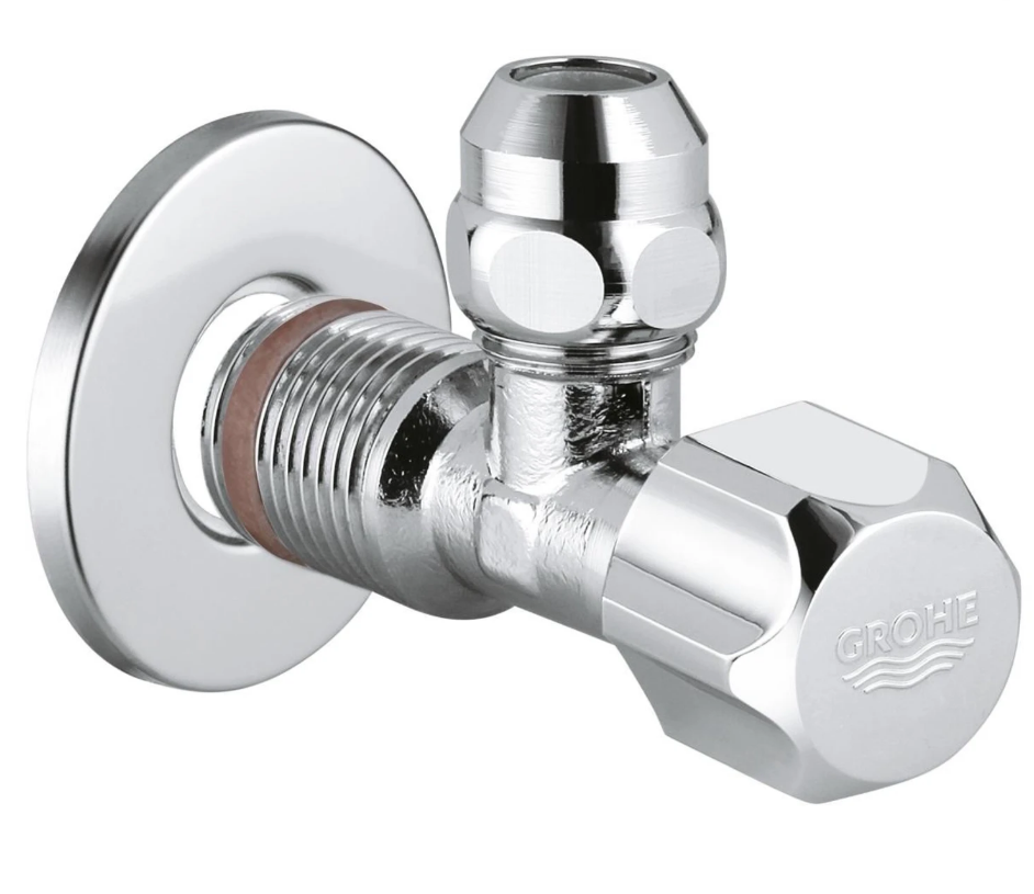 Grohe Hoekstopkraan  ½ X 3/8 Chroom