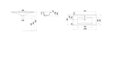 Creavit - Keramische Wastafel - Wit