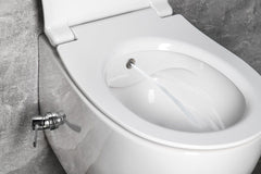 Isvea Sentimenti hangend toilet met bidetsproeier met softclose zitting