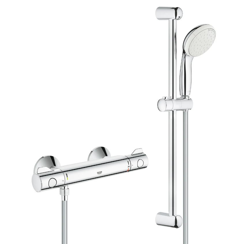 Grohe Grohtherm 800 Douchethermostaat Met Doucheset